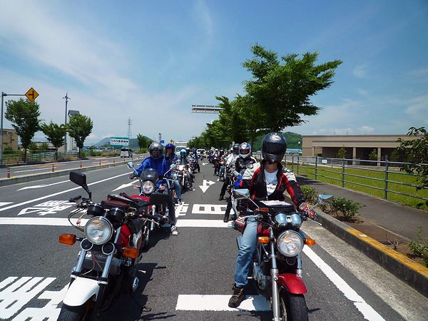 ツーリングクラブ Bsr In Kurashiki バイクツーリングクラブ紹介 レディスバイク