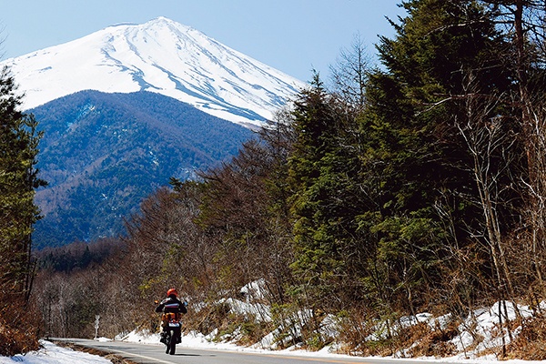 富士スバルライン バイクツーリングマップ レディスバイク